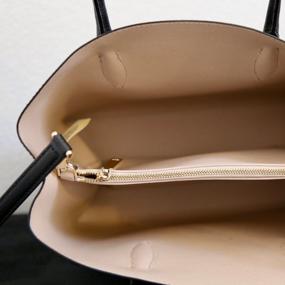 Kate Spade eva medium top zip satchel black - Picture 5 of 6